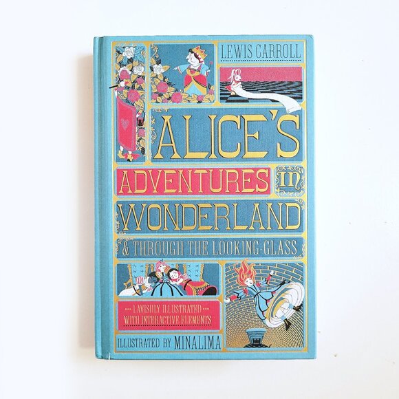 Alice's Adventures in Wonderland MinaLima Edition Illustrated Hardcover Book - Picture 1 of 14